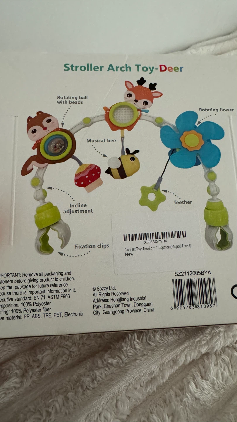 Sozzy Stroller Arch Toy-Deer - photo 4