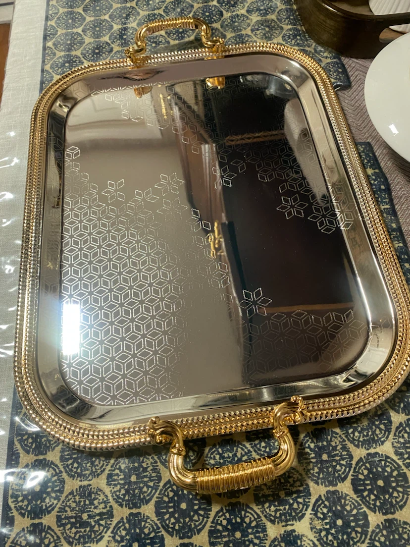 Serving Tray with Handles