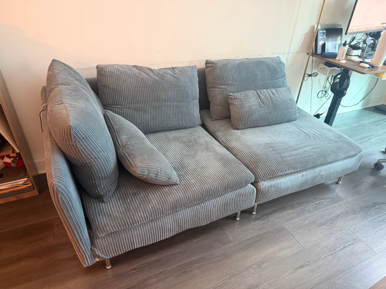 IKEA SÖDERHAMN Sofa with Open End – Excellent Condition - photo 3