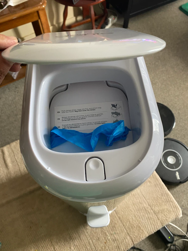 IMMACULATE Diaper Genie Platinum Pail - photo 3