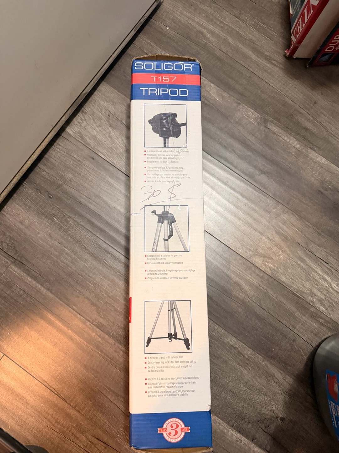 Soligor T157 Tripod for Photo, Video, and Digital Cameras