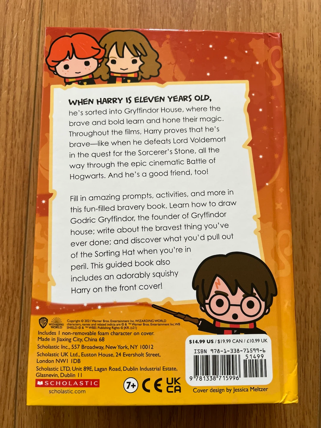 Harry Potter Fill-In Book with Squishy Harry - photo 2