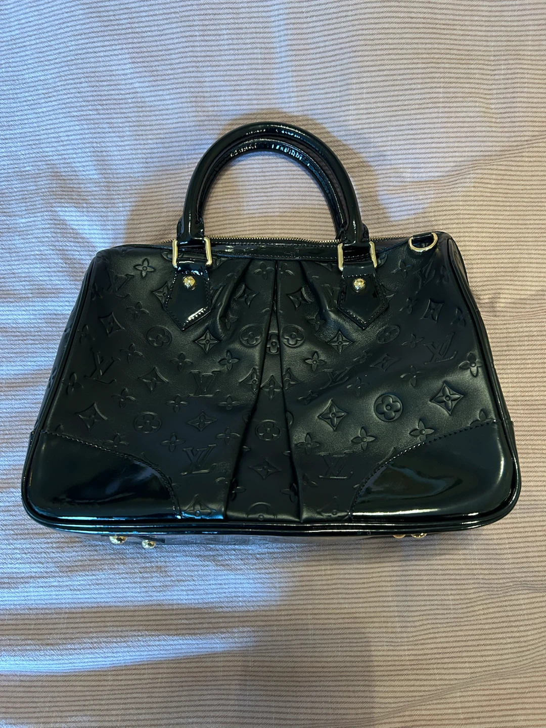 Louis Vuitton Monogram Cuir Embossed "Stephen" Bag - photo 2