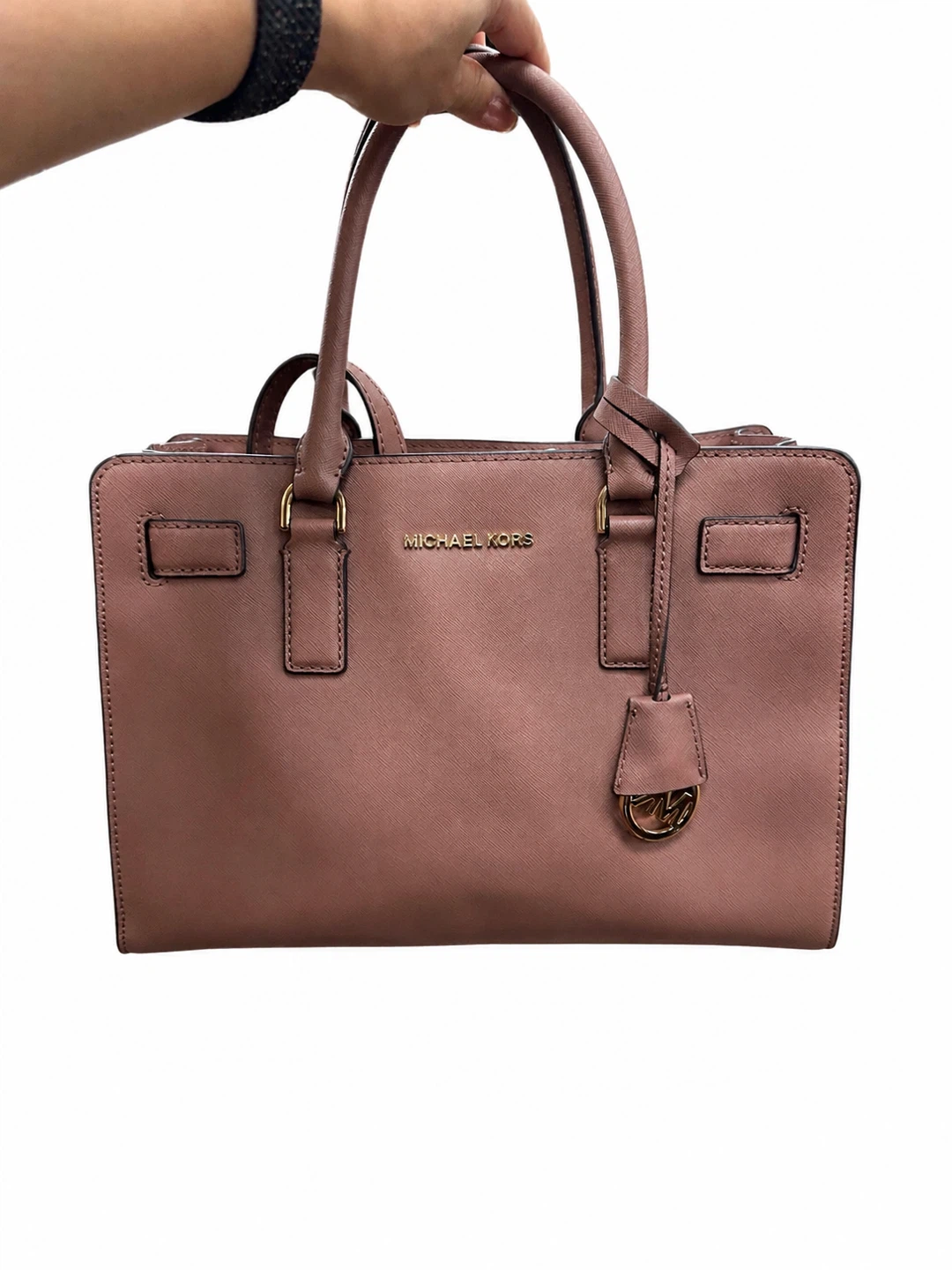 Michael Kors Dillon Large Leather Satchel - Excellent Condition - photo 4