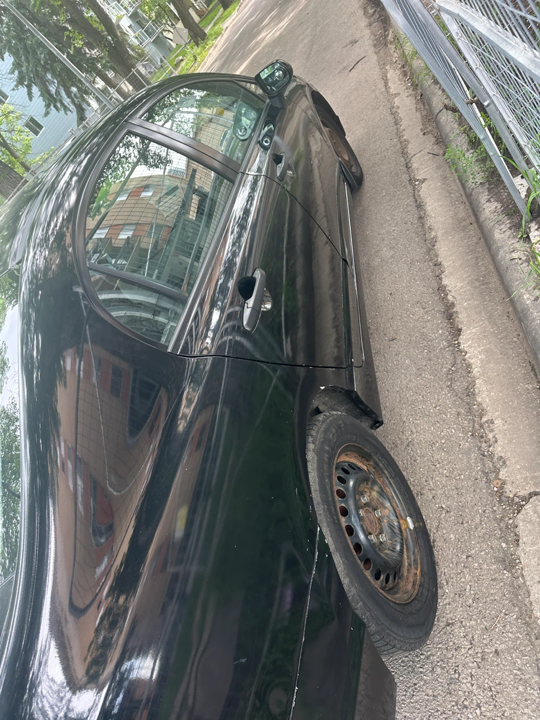 Black Honda Civic Sedan 2010 rebuilt - photo 5