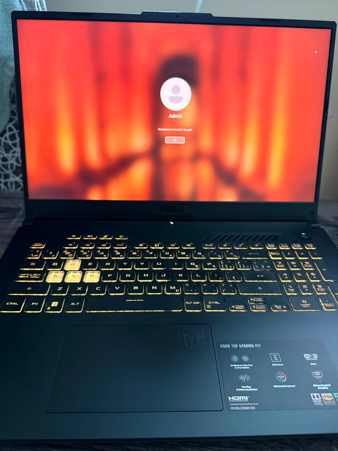ASUS TUF Gaming F17 Laptop