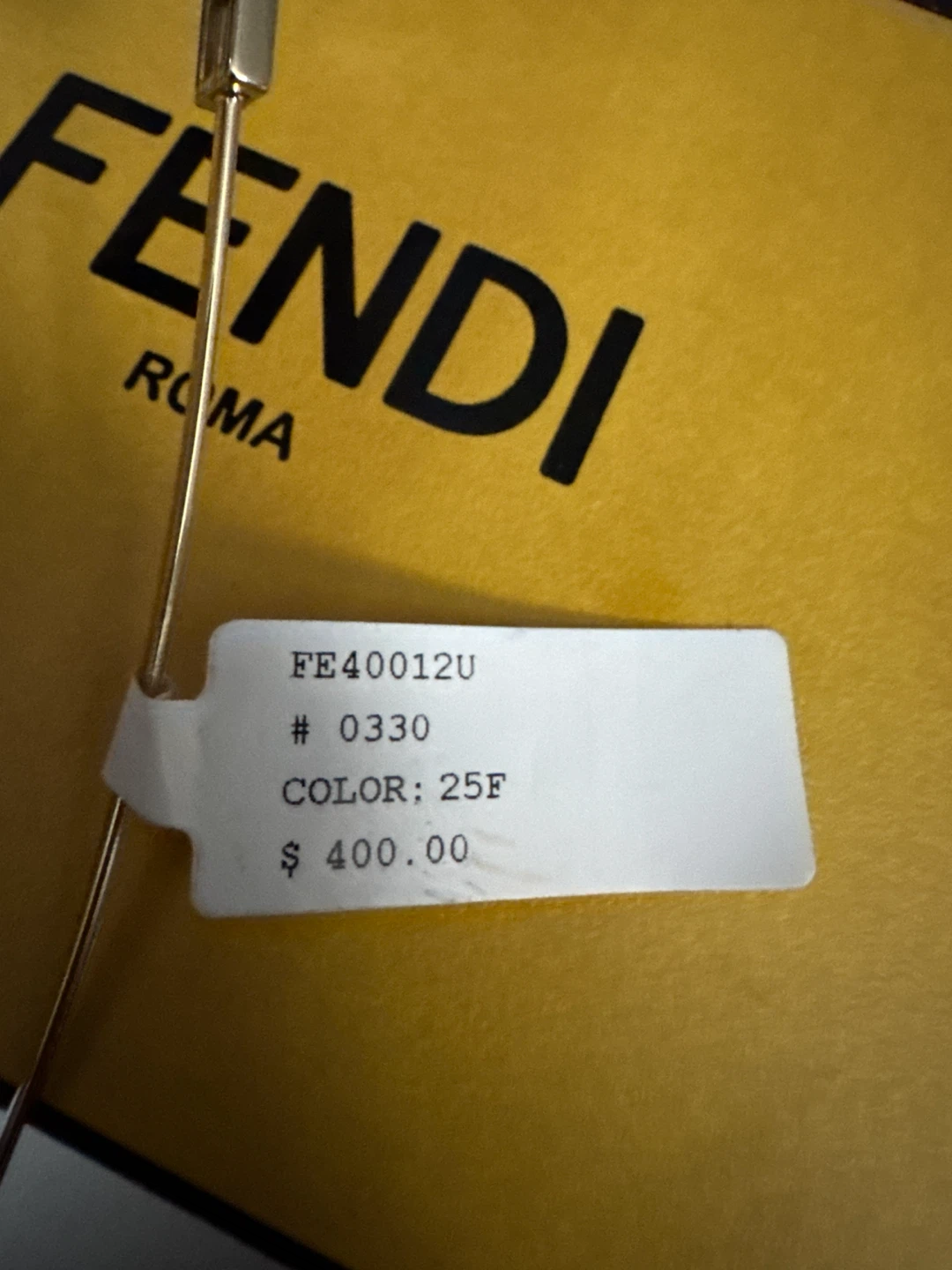 Fendi Sunglasses - Cream Color