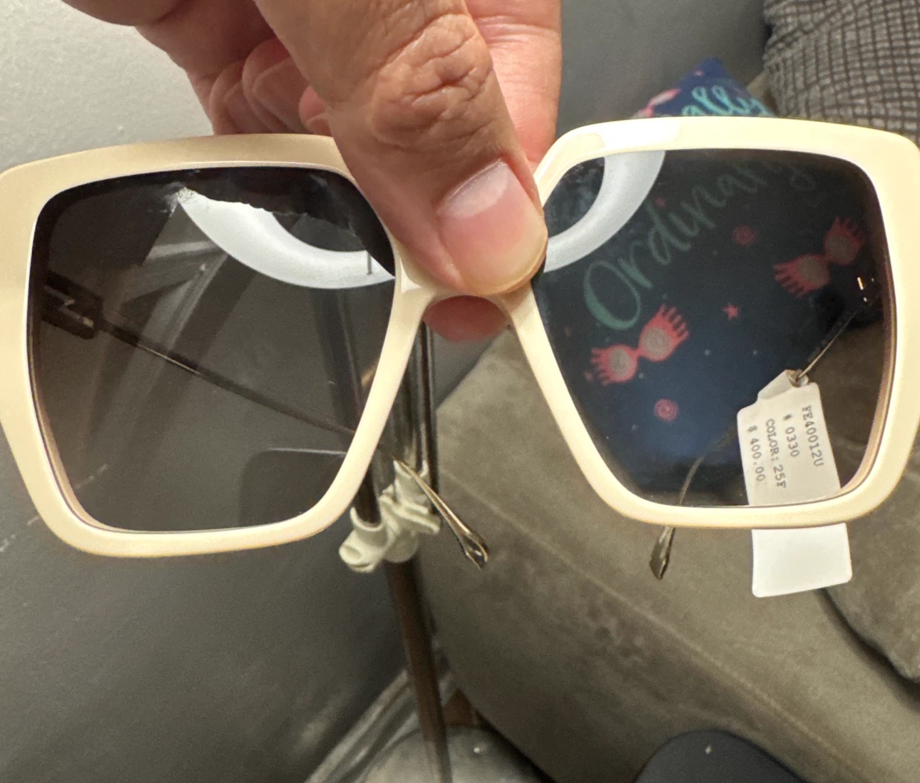 Fendi Sunglasses - Cream Color - photo 2