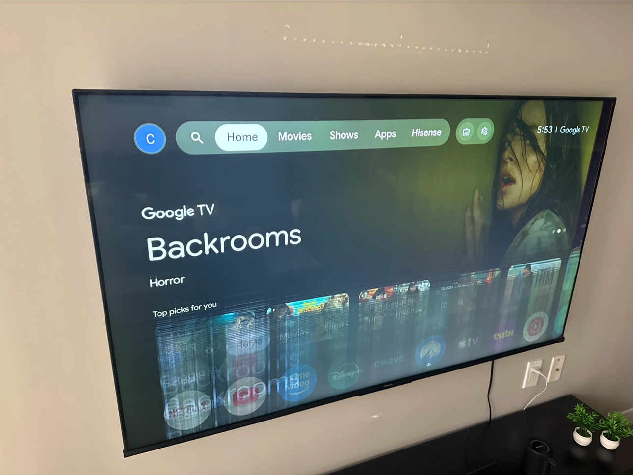 65 inch Hisense Google TV - Smart TV 4K FFM - photo 2