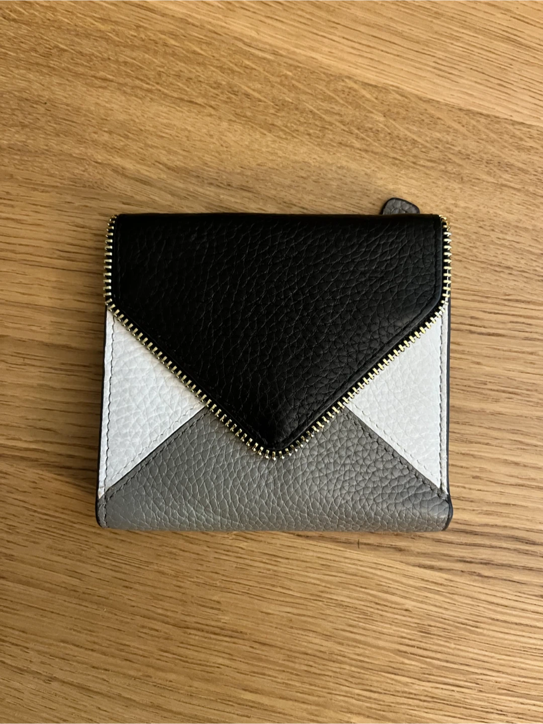Leather Tri-Colour Wallet