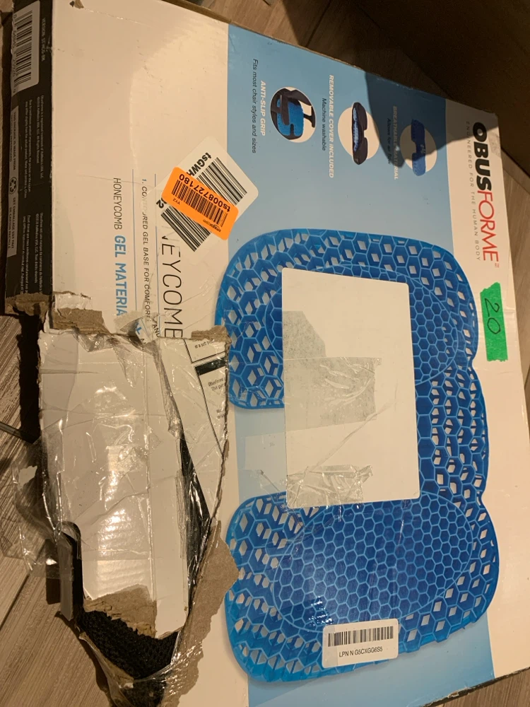 Obusforme Honeycomb Gel Seat Cushion