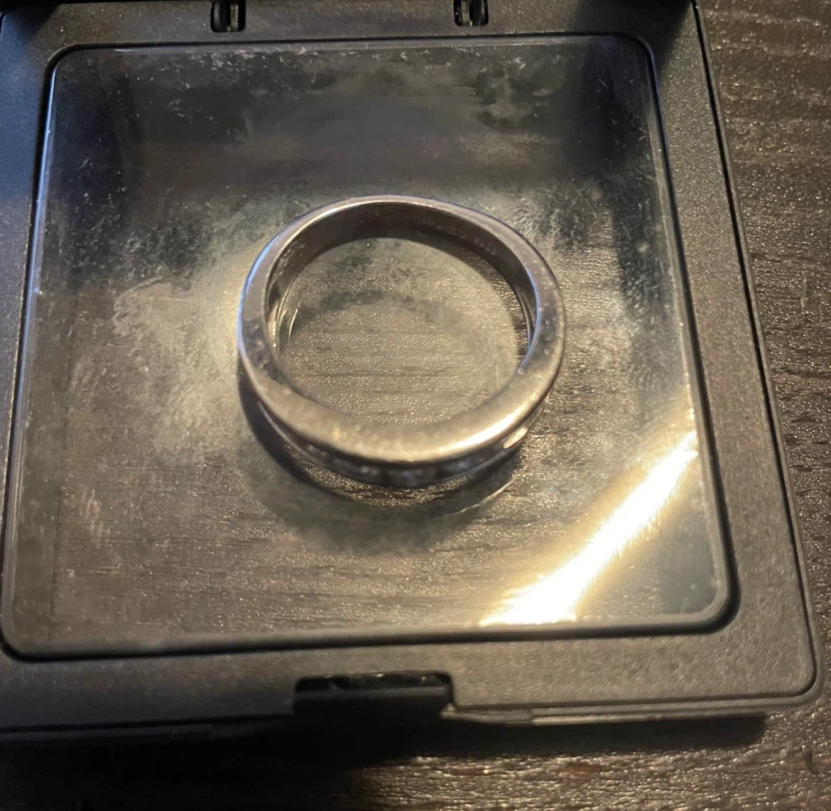 Sterling Silver Moissanite Ring - photo 3