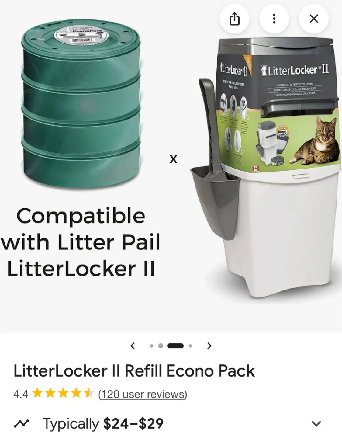Litter Locker II Refill Econo Pack 4 Count - photo 3