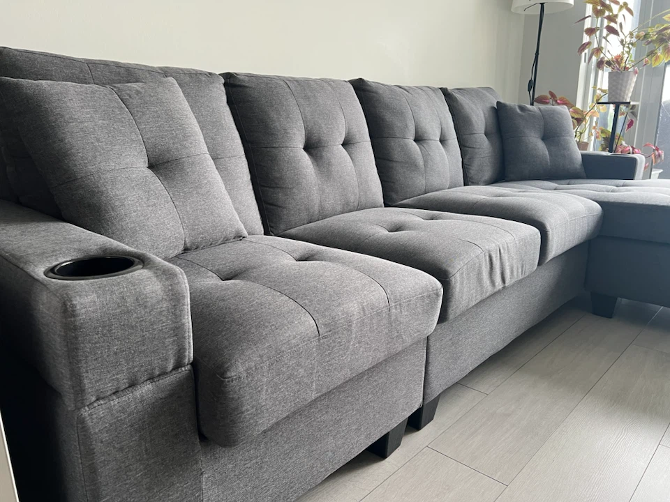 Modern Reversible Sectional Sofa