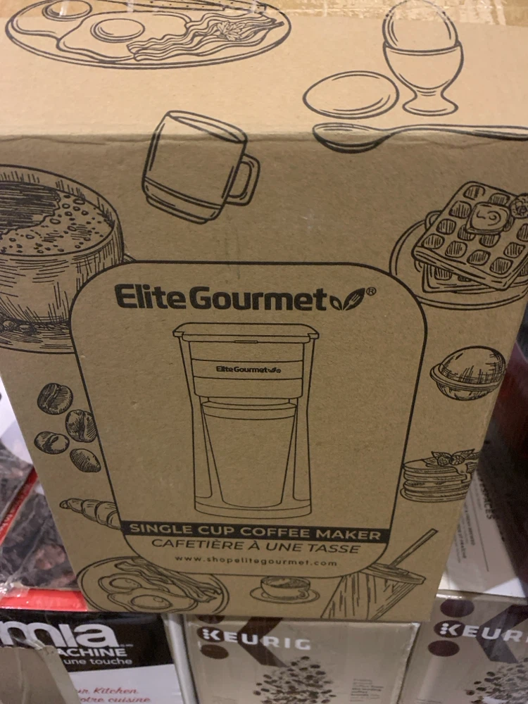 Elite Gourmet Single Cup Coffee Maker