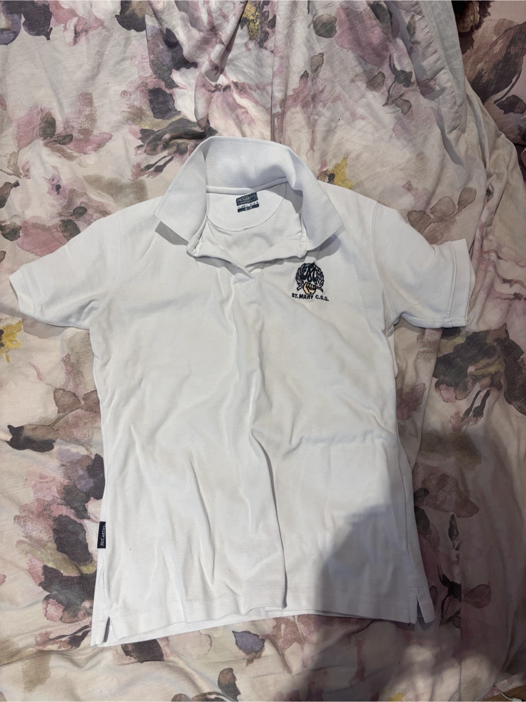 McCarthy White Uniform Tops - photo 2