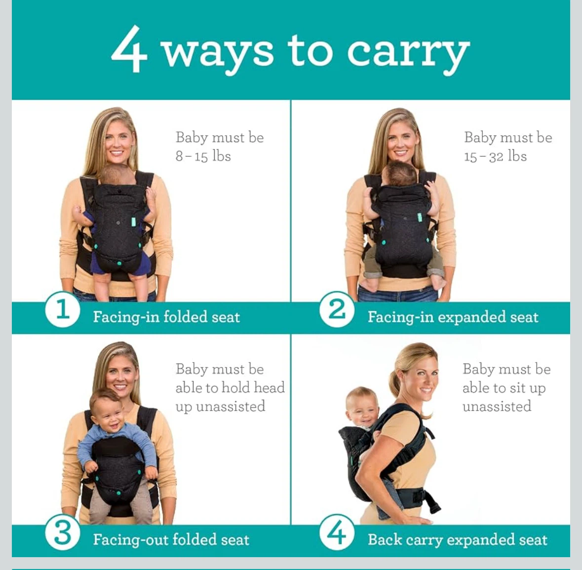 Infantino Baby Carrier - photo 3