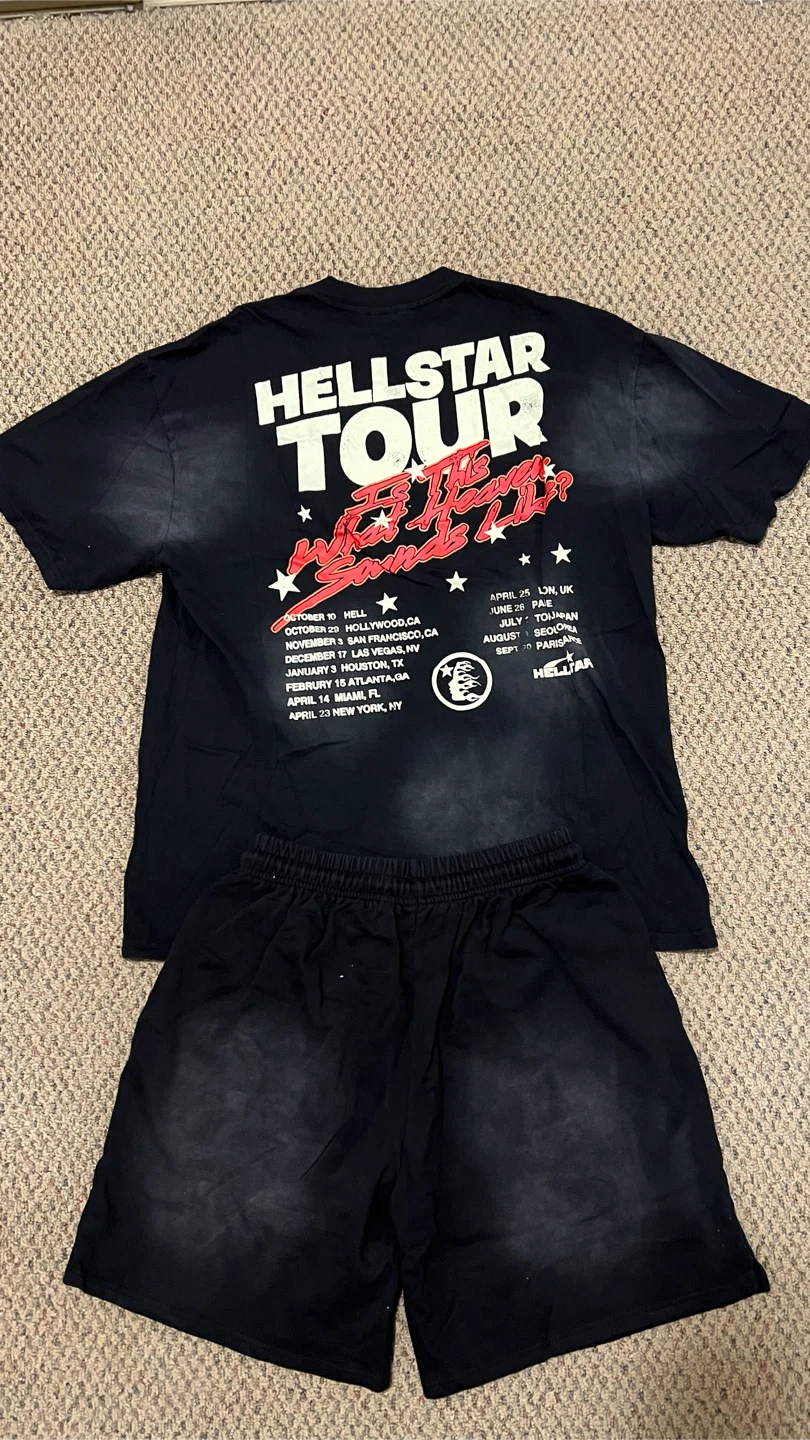Sp5der + Chrome Hearts + Hellstar + Polo Bundle Black - photo 5