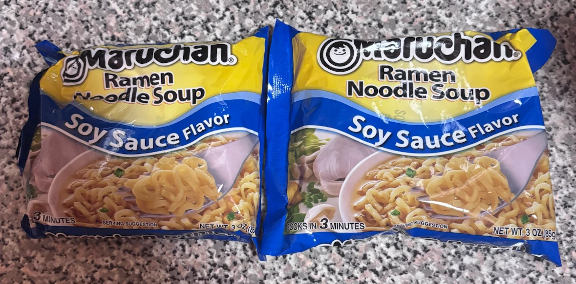 Maruchan Ramen Noodle Soup Soy Sauce Flavor - 2 Pack
