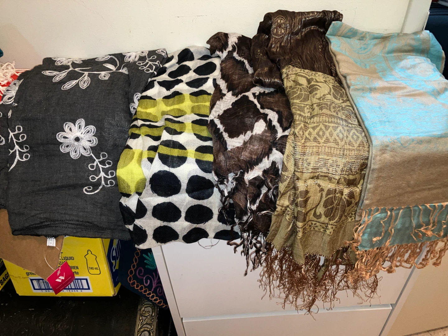 Bundle of 5 Scarves