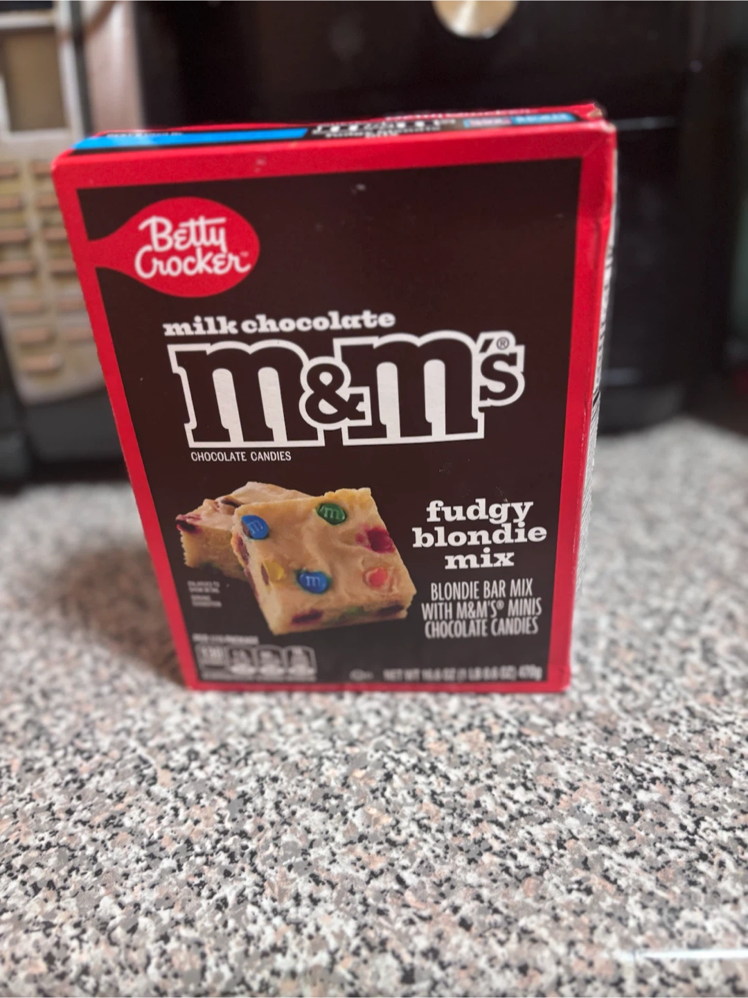 Betty Crocker M&M's Fudge Blondie Mix