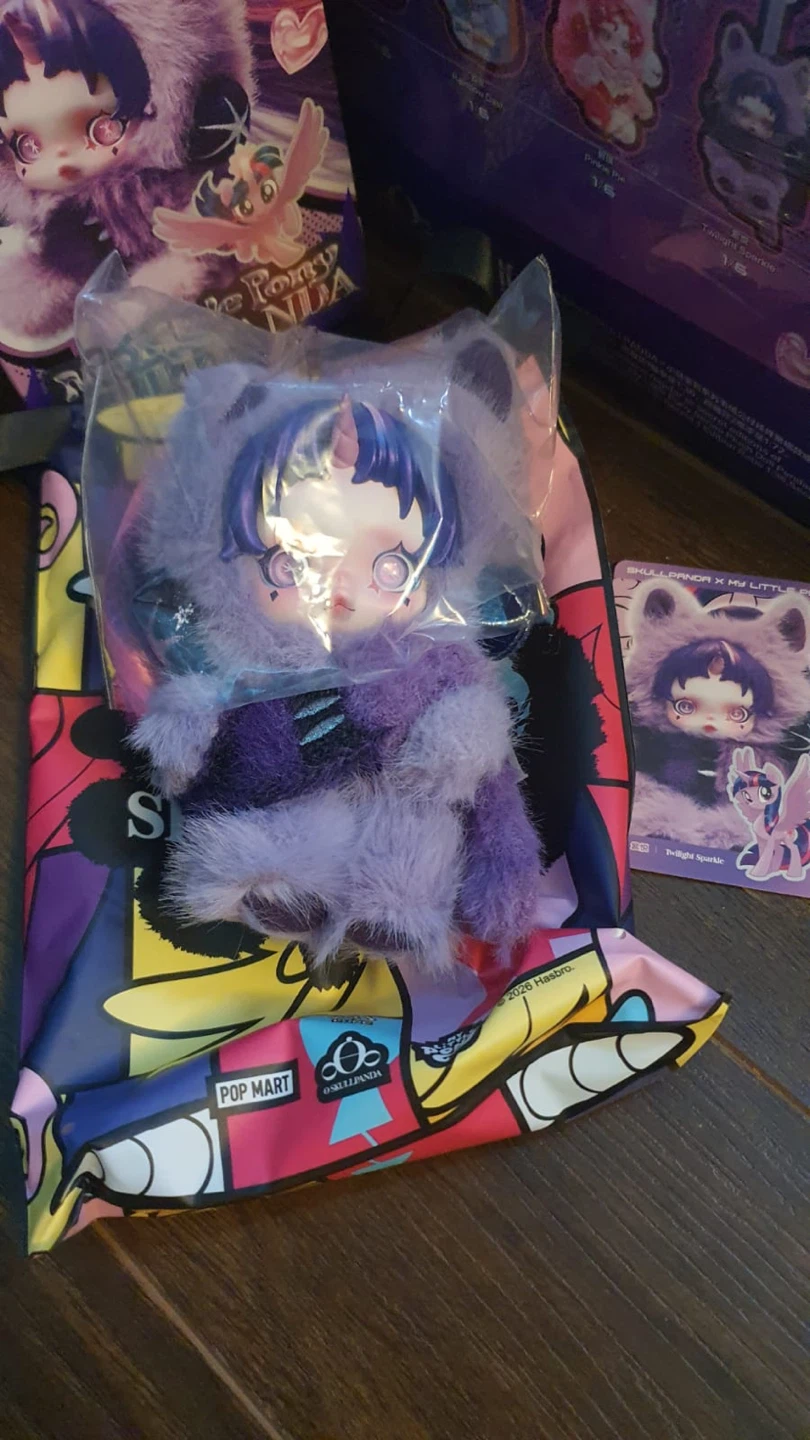 Twilight Sparkle Skull Panda (MLP)