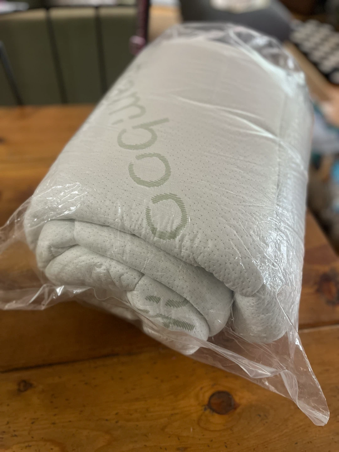 Full Bamboo Mattress Topper – Brand New - photo 3
