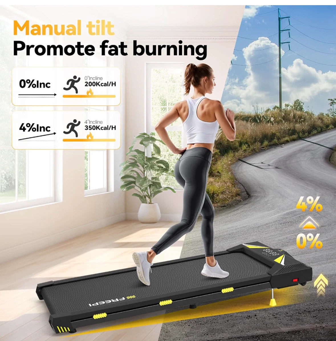 FREEPI Under Desk Treadmill