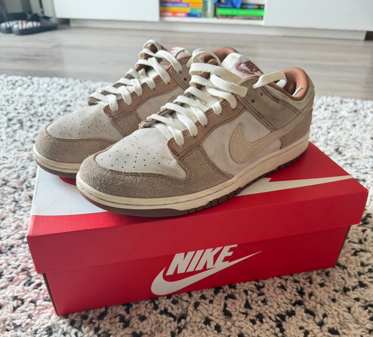 Nike Dunk Low Retro PRM "Medium Curry" Shoes