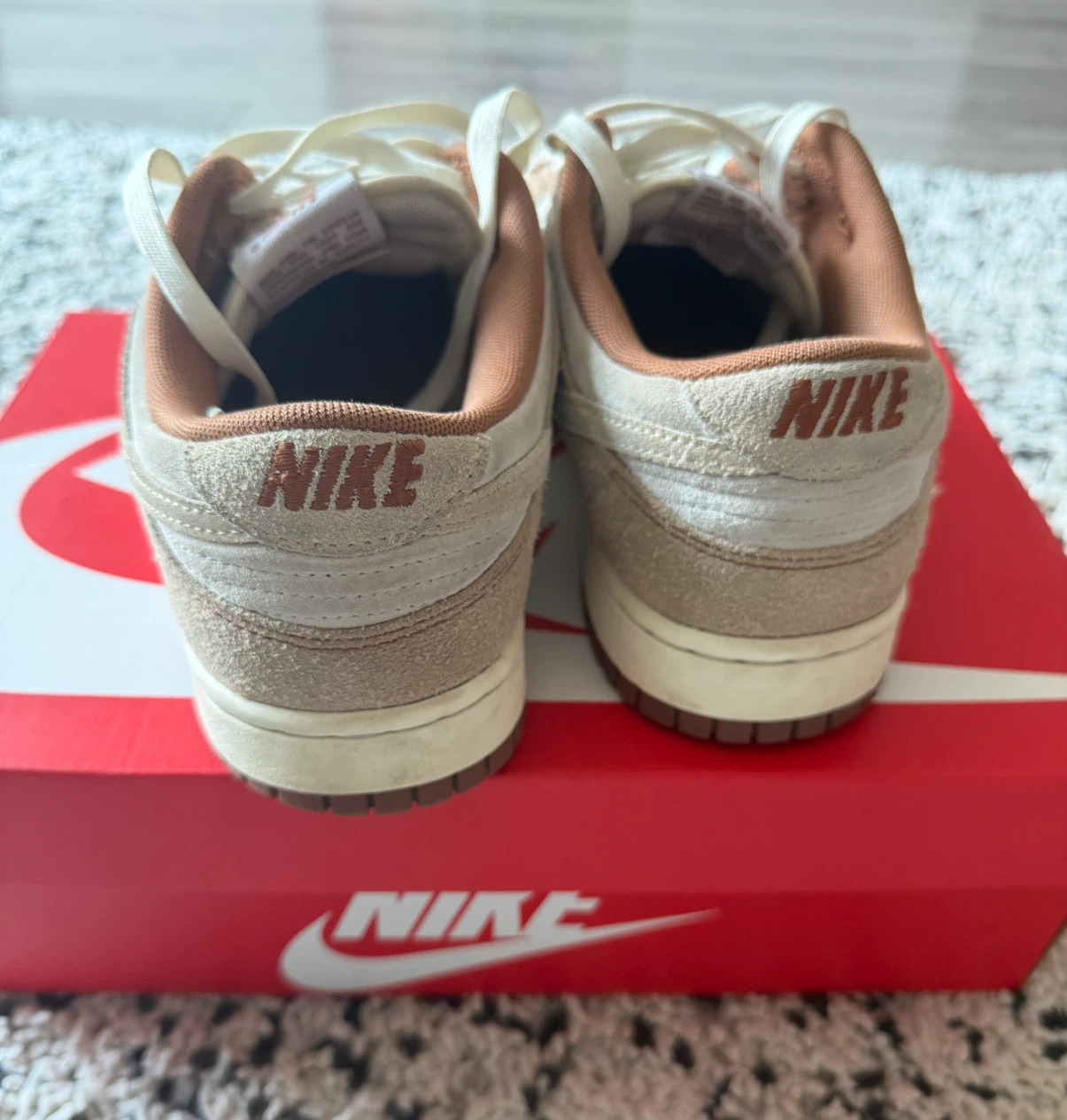 Nike Dunk Low Retro PRM "Medium Curry" Shoes - photo 2