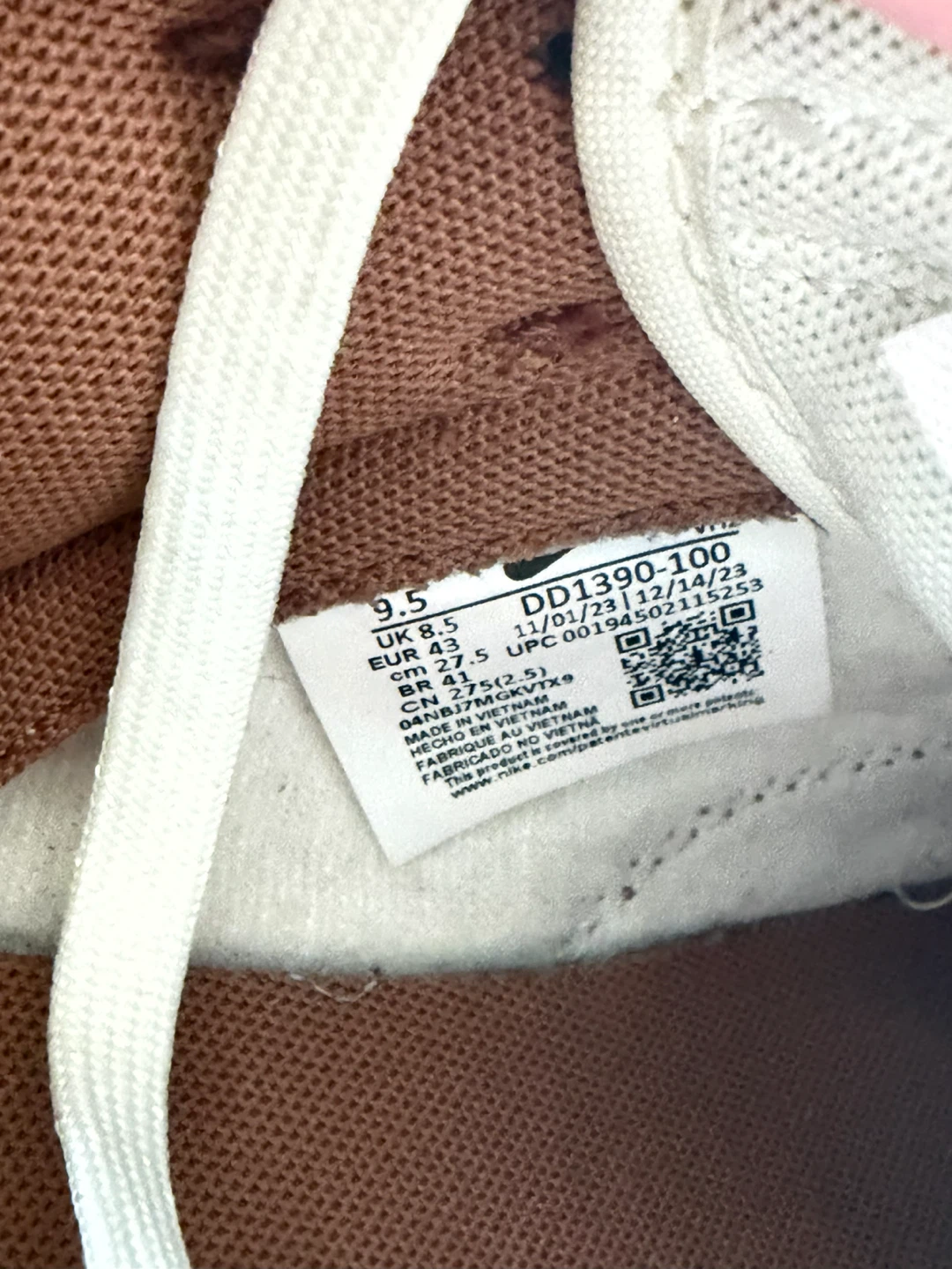 Nike Dunk Low Retro PRM "Medium Curry" Shoes - photo 3