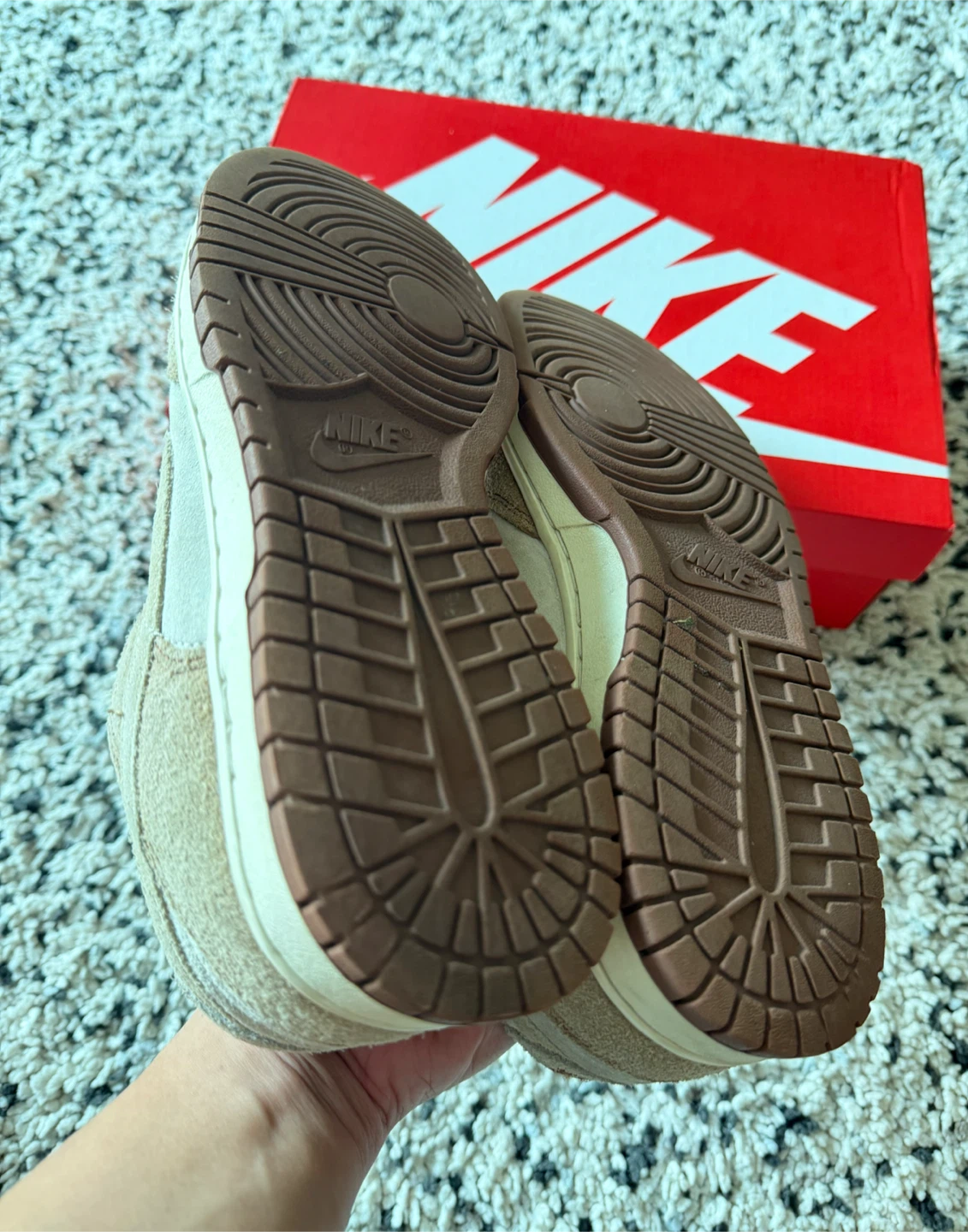 Nike Dunk Low Retro PRM "Medium Curry" Shoes - photo 5