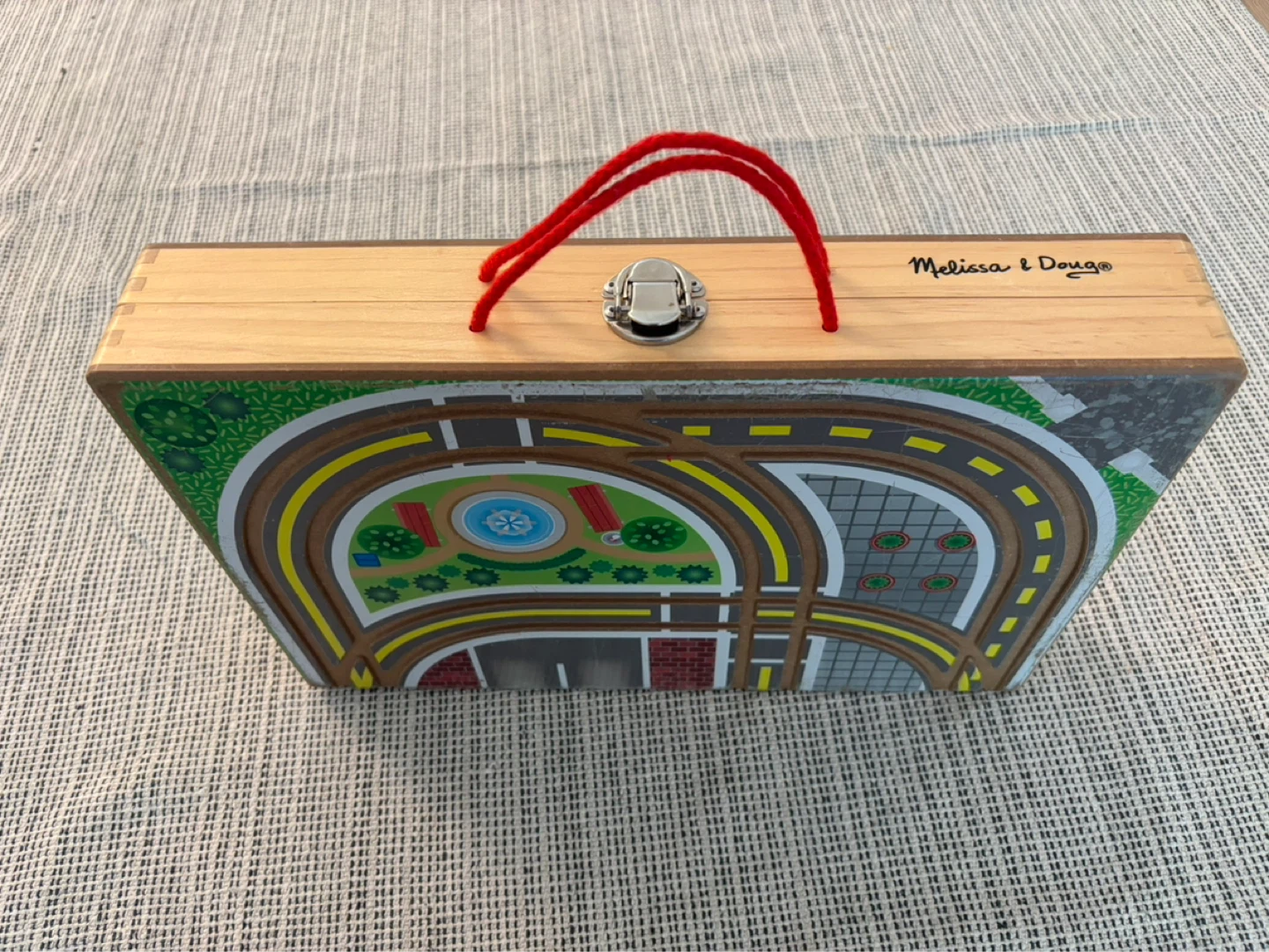 Melissa & Doug Take Along Town Wooden Play Set - photo 2