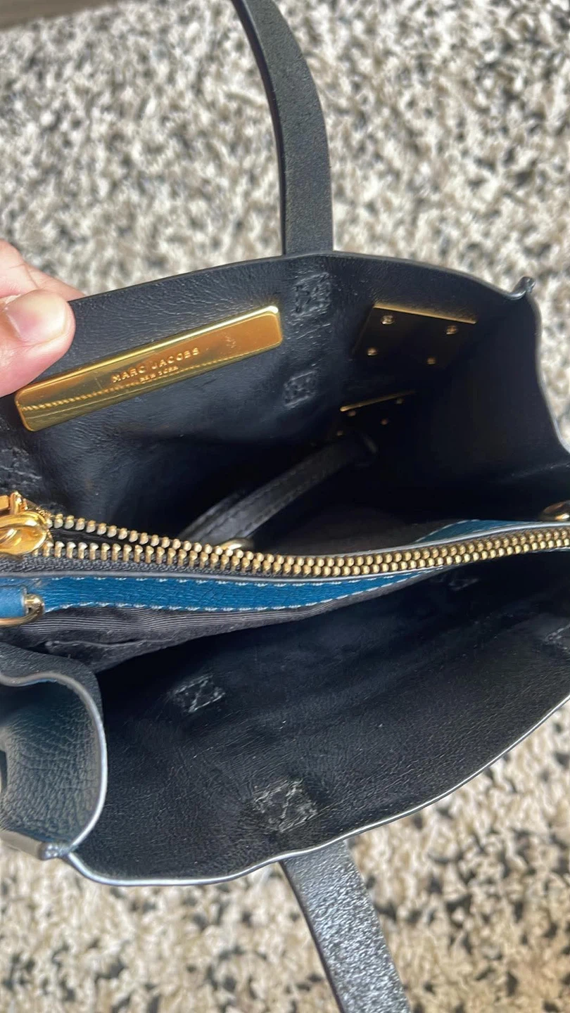Marc Jacobs Rare Mini Grind Studded Gold Bag - photo 4