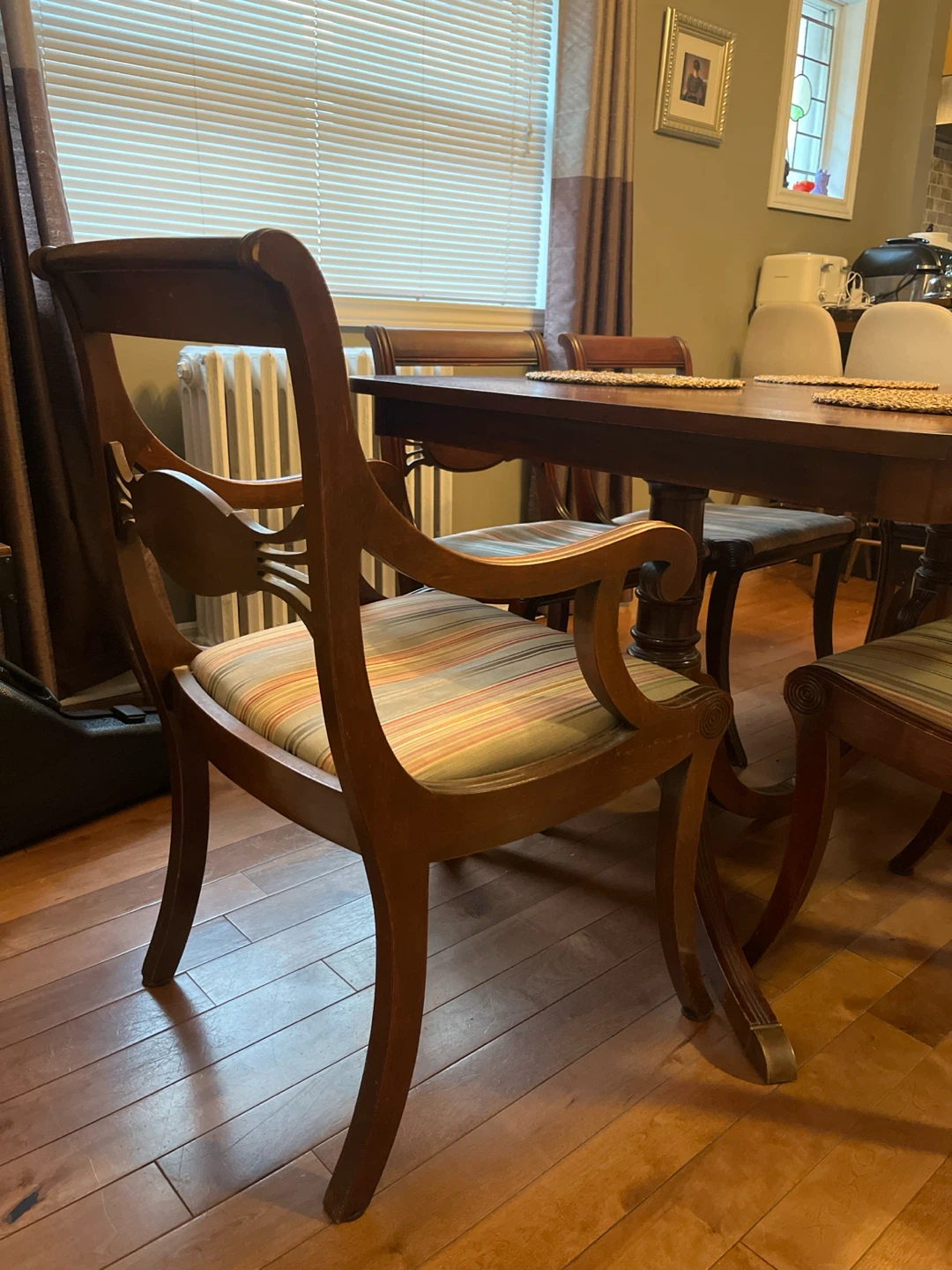 Antique Wooden Dining Table set - photo 3