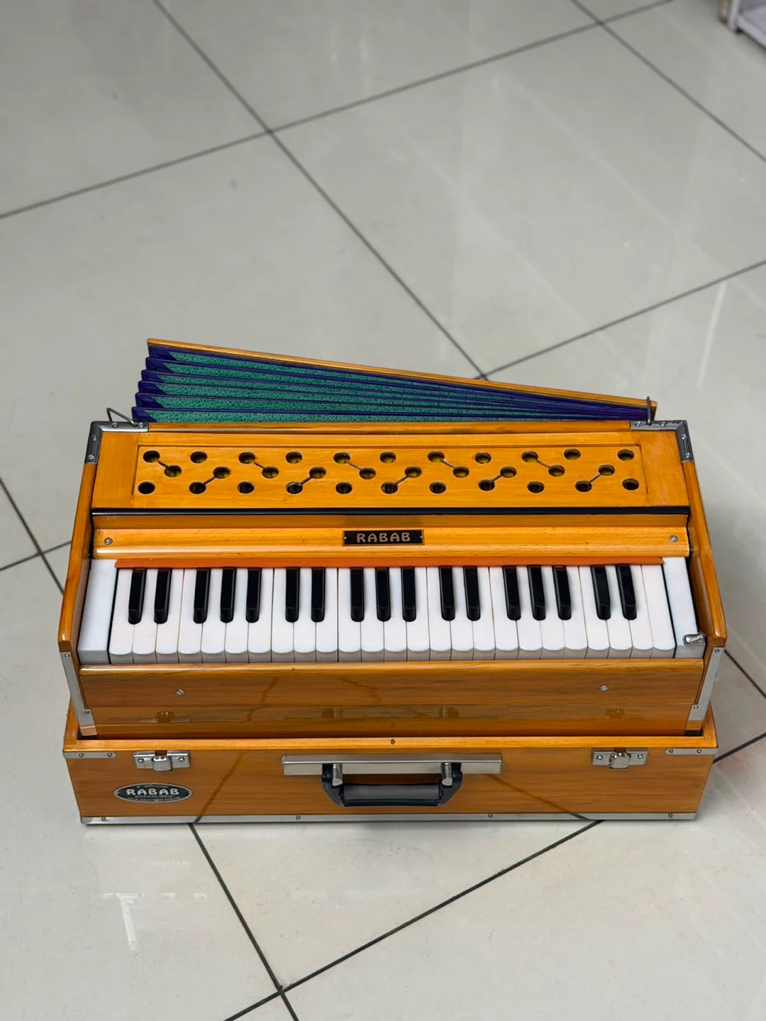 Brand New Wooden Harmonium | Premium Quality | Rabab