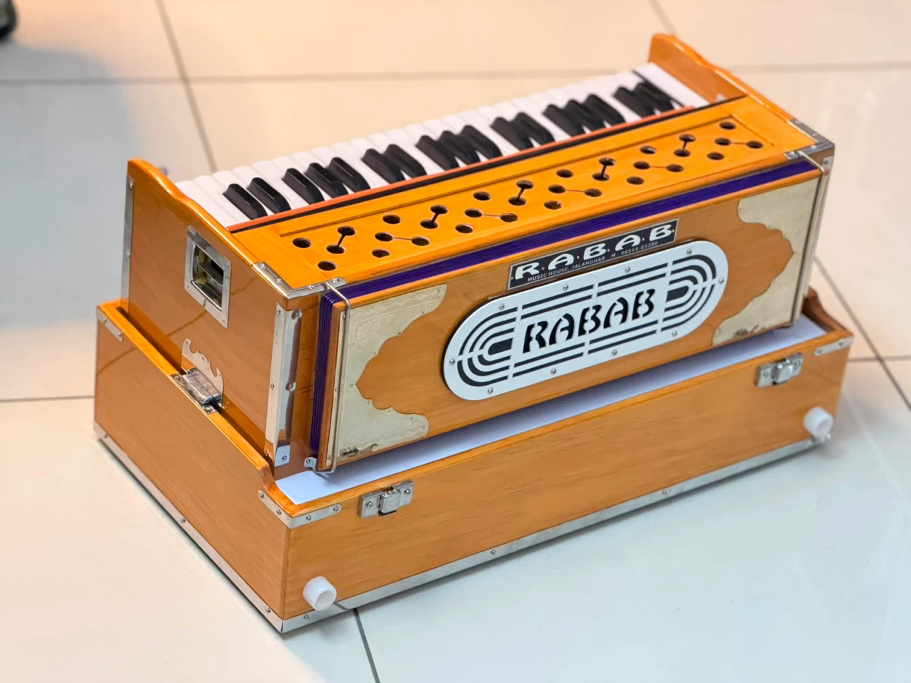 Brand New Wooden Harmonium | Premium Quality | Rabab - photo 5