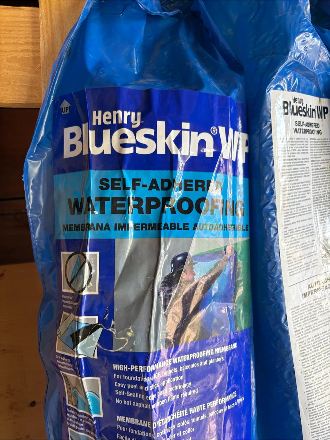 OBO - Henry Blueskin WP Self-Adhered Waterproofing Membrane