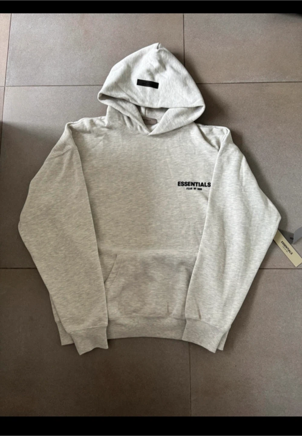 New Essentials Hoodie Grey