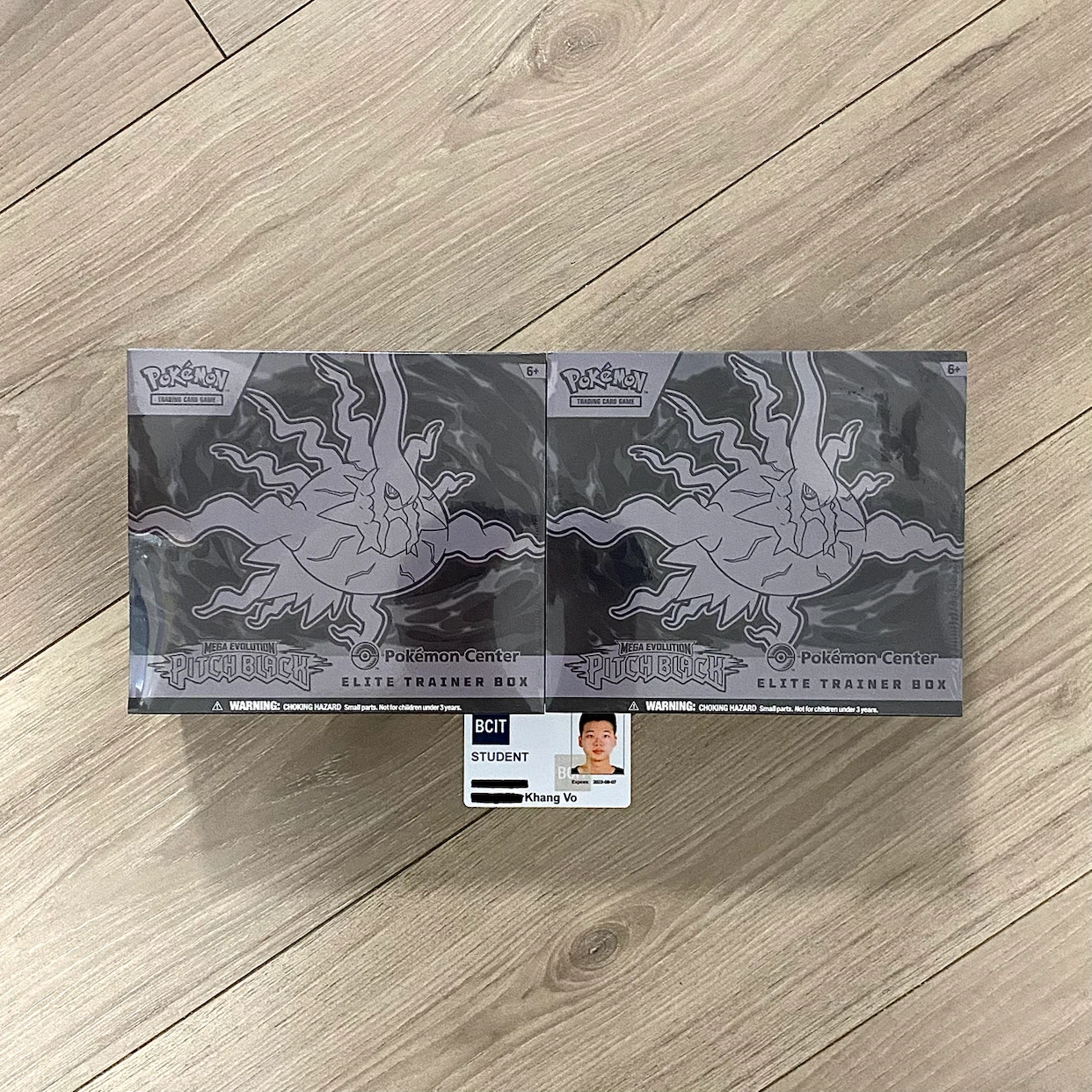 Pokemon Pitch Black Pokemon Center ETB