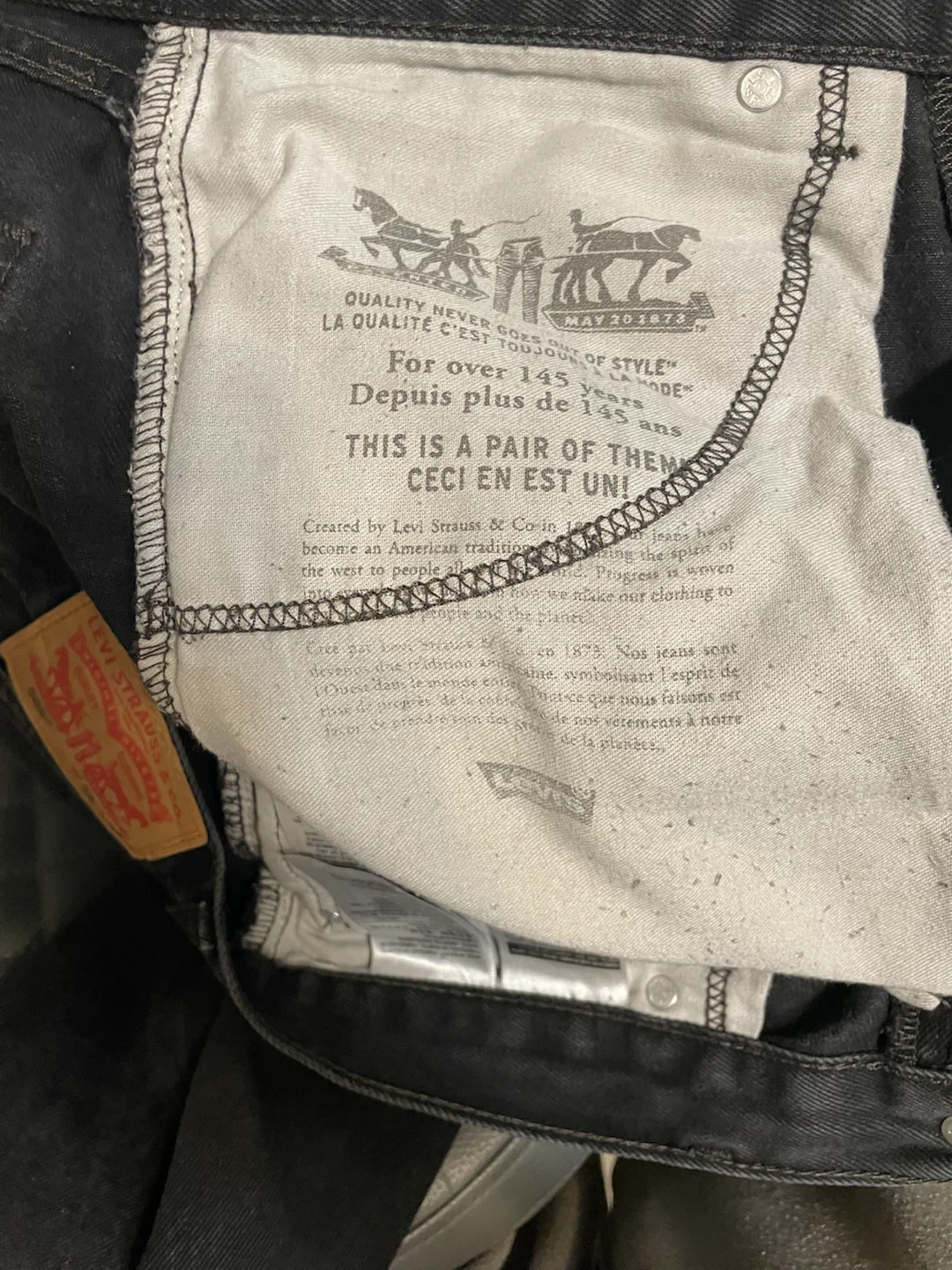505 levi jeans 32x32 - photo 3