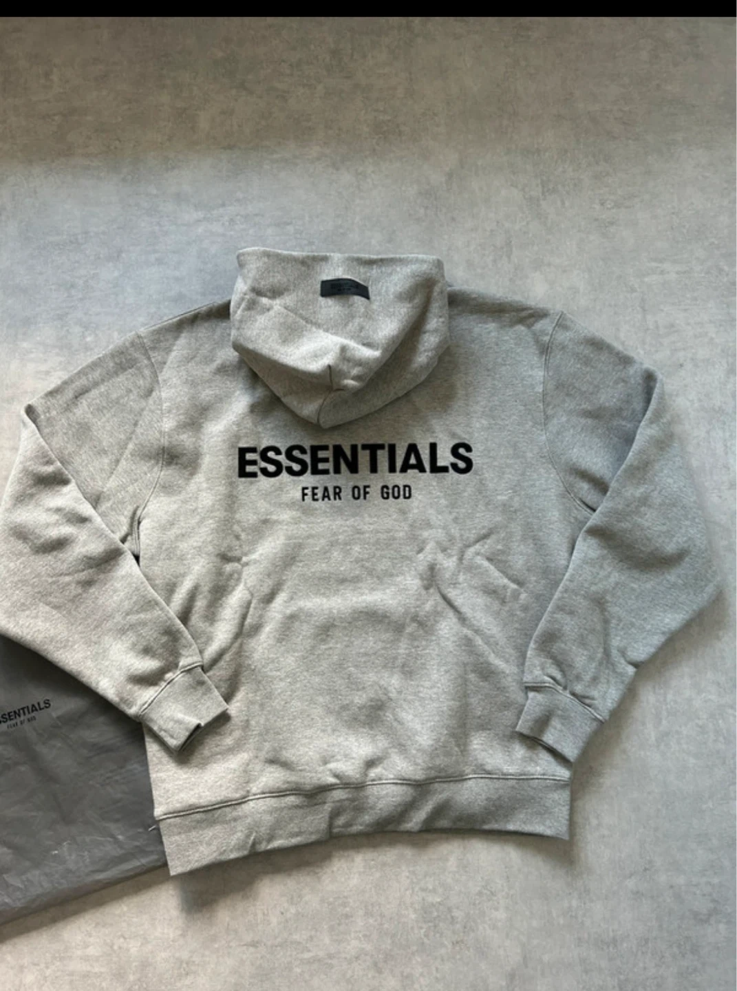 ESSENTIALS Fear of God Grey Hoodie - photo 2