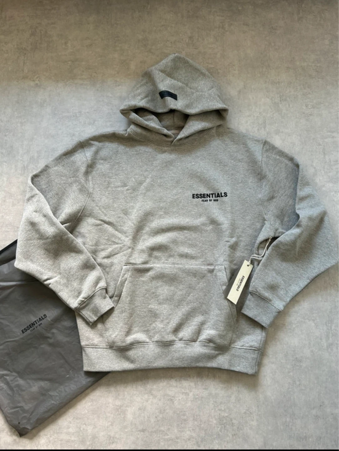ESSENTIALS Fear of God Grey Hoodie
