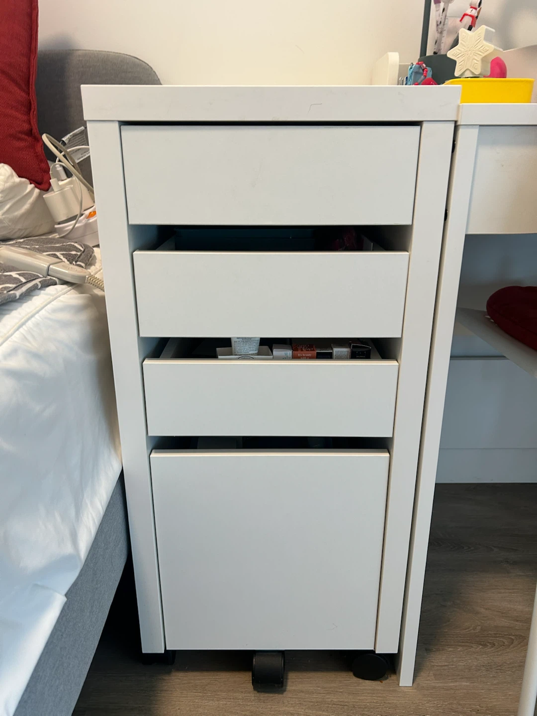 IKEA MICKE Drawer unit/drop file storage white - photo 3
