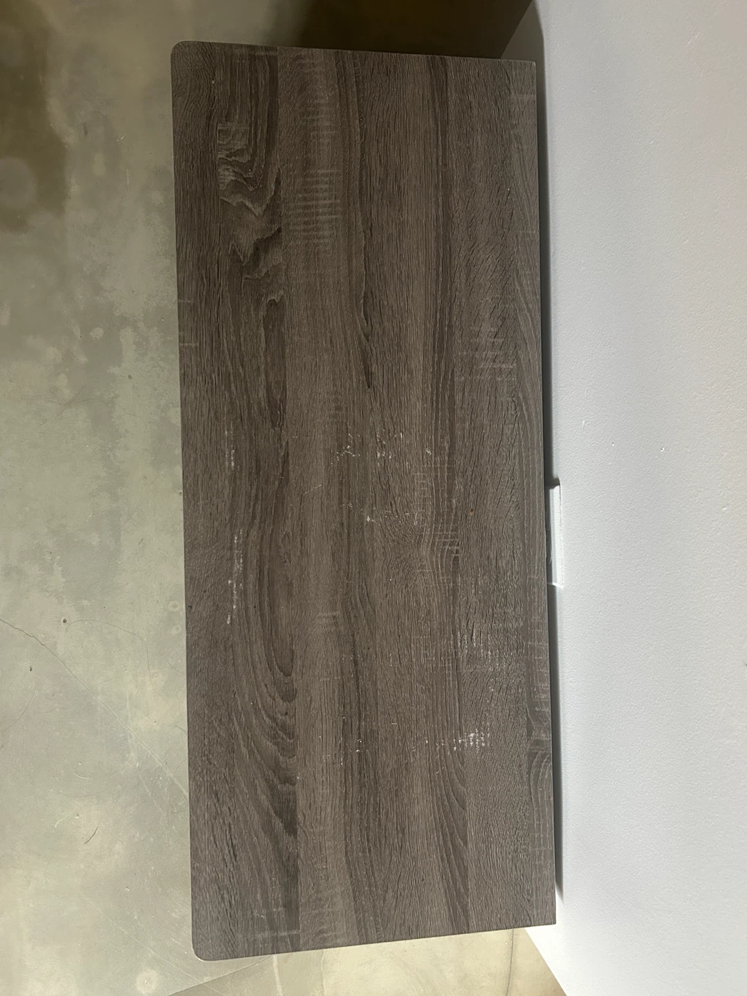 Grey wooden shelves/ tv stand - photo 2
