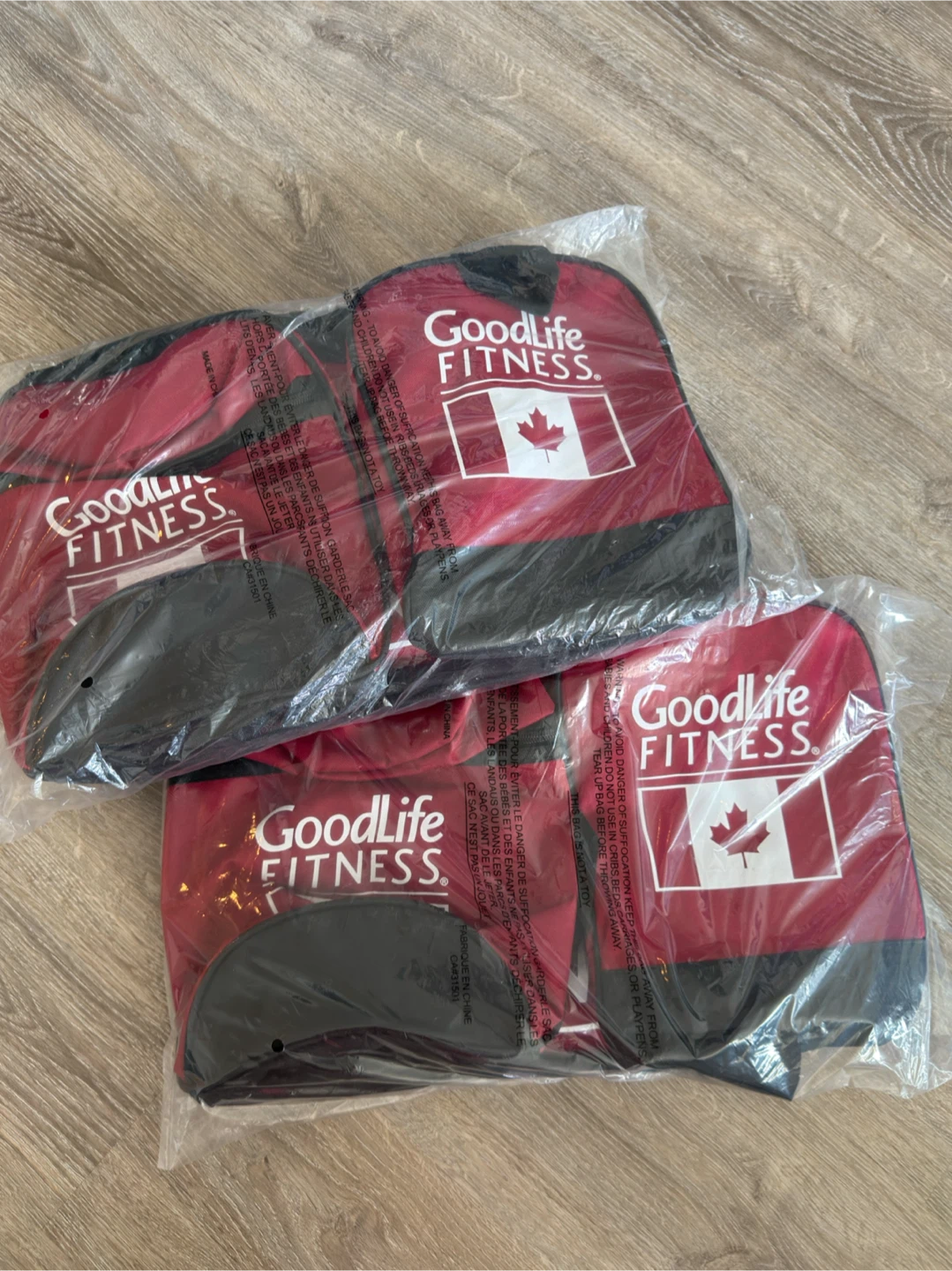 Goodlife gym fitness bag (brand new)