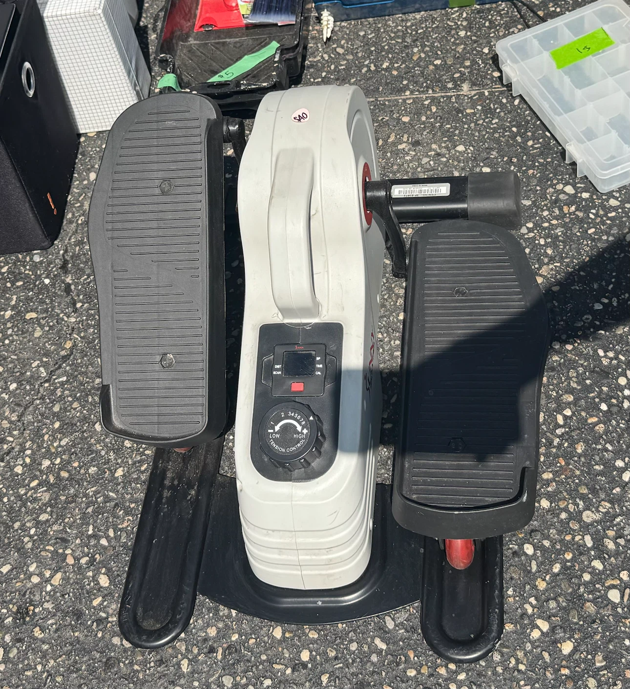Seated Elliptical Exercise Machine
