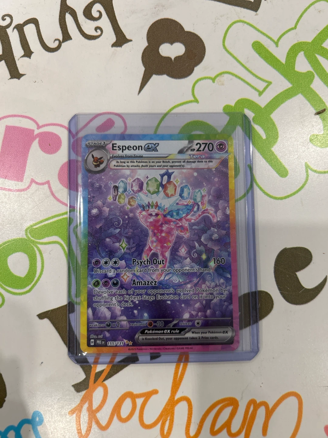 Espeon EX Special Illustration Rare - Prismatic Evolutions