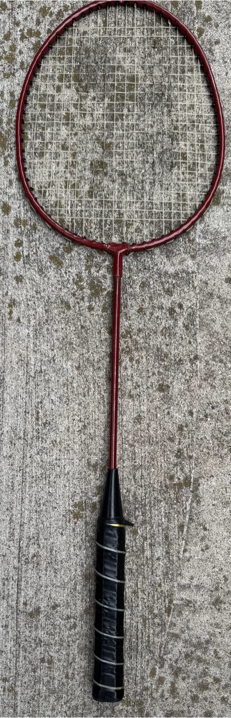 Red Badminton Racquet - photo 2