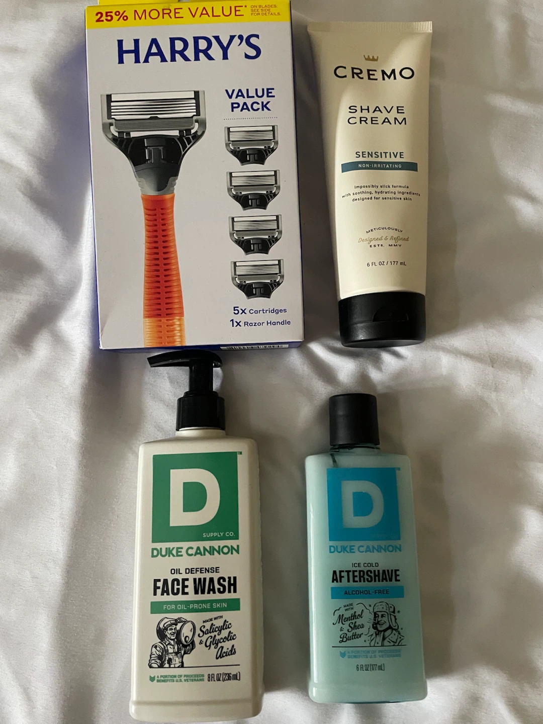 Harry's Razor 5 pk, Shv Cream, Duke and Cannon